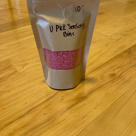 Colored Sensory Rice - Picture 3 of 3